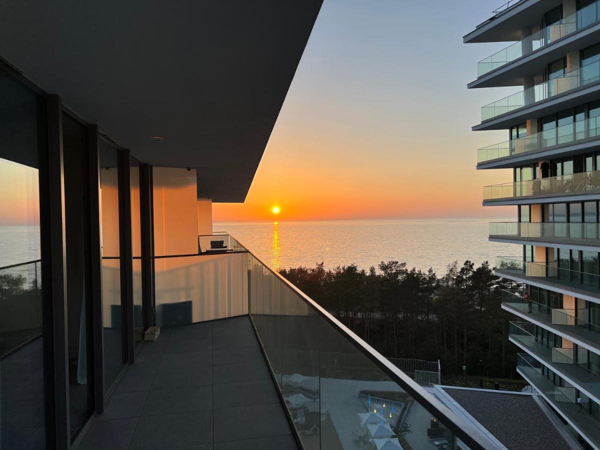 Wave Resort & Spa Magic Apartaments With Sea View Miedzyzdroje Eksteriør billede
