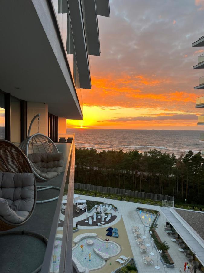 Wave Resort & Spa Magic Apartaments With Sea View Miedzyzdroje Eksteriør billede